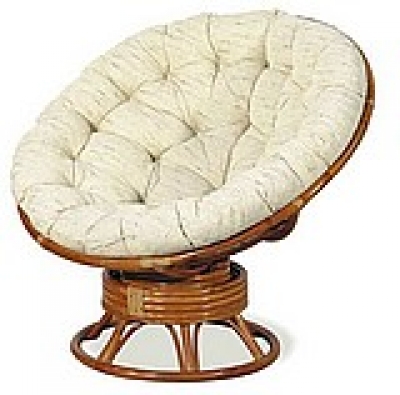 Плетеное кресло качалка Papasan 23/01BО